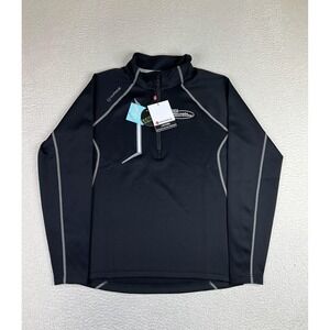 Sunice Pullover Mens Medium Black Allendale 2.0 1/4 Zip Golf Stretch Performance